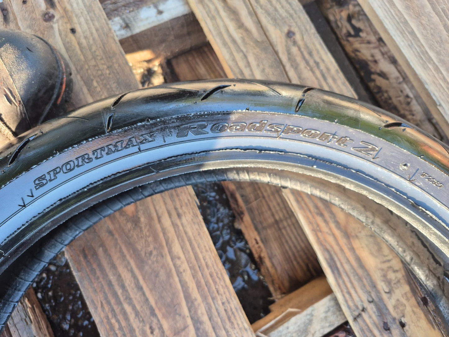 Tire Dunlop Sportmax 120/70 Zr17 M/c 58w