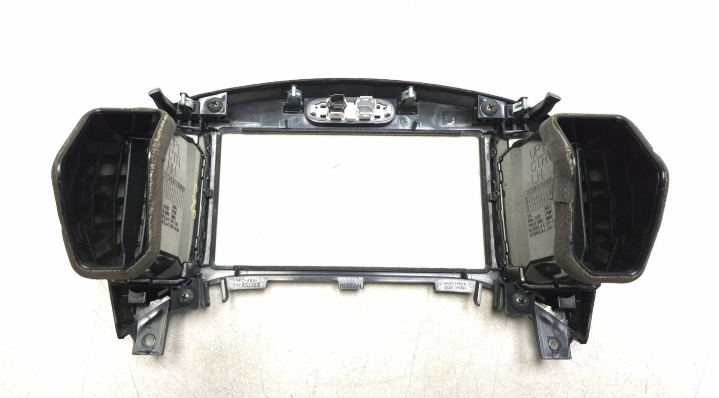 2015 Nissan Juke Radio Trim Bezel W/ Air Vent Grille OEM