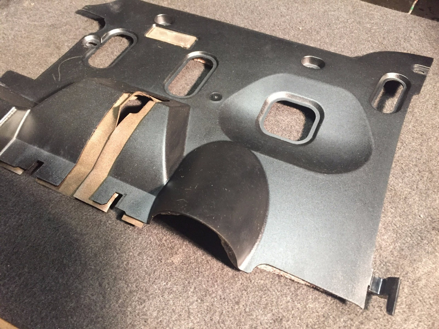 02 03 04 05 BMW 745i E65 Front Left Driver Side Underdash Cover Panel Trim OEM