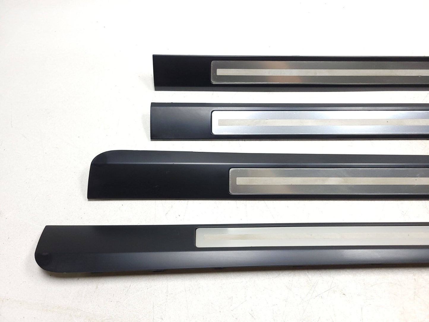 2004 - 2010 Audi A8l Door Sill Scuff Plate Trim 4pcs OEM