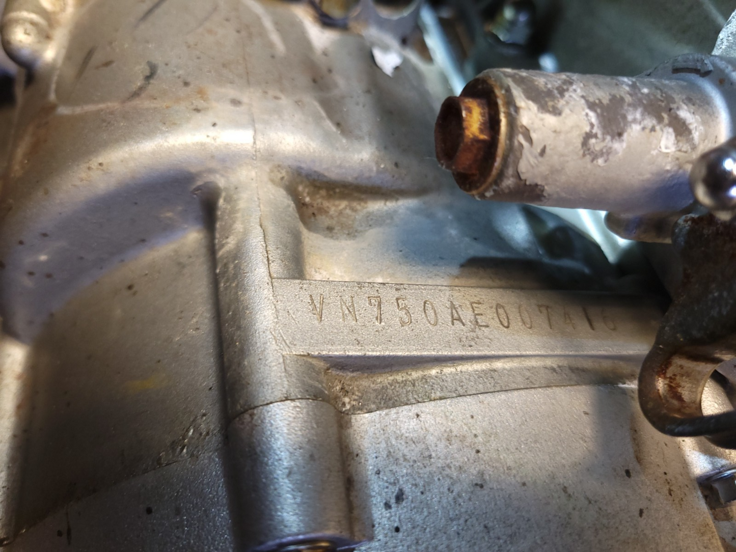 1986 Kawasaki Vulcan Vn750 Engine 15,162 Miles ✅