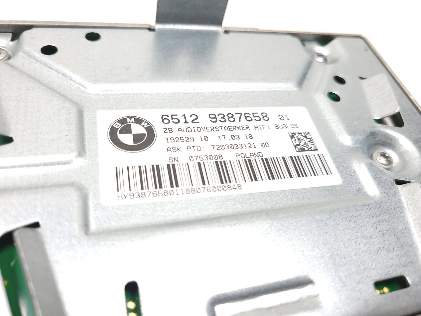 13-18 BMW 330xi F30 Amplifier Radio Hifi Audio System Amp OEM ✅ 76k Miles