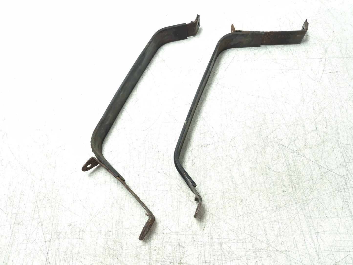 2012 Honda Cr-z Fuel Gas Tank Mount Strap 2pcs OEM