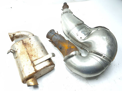 2014 Arctic Cat Zr6000 Exhaust Pipe Expansion Chamber & Muffler OEM