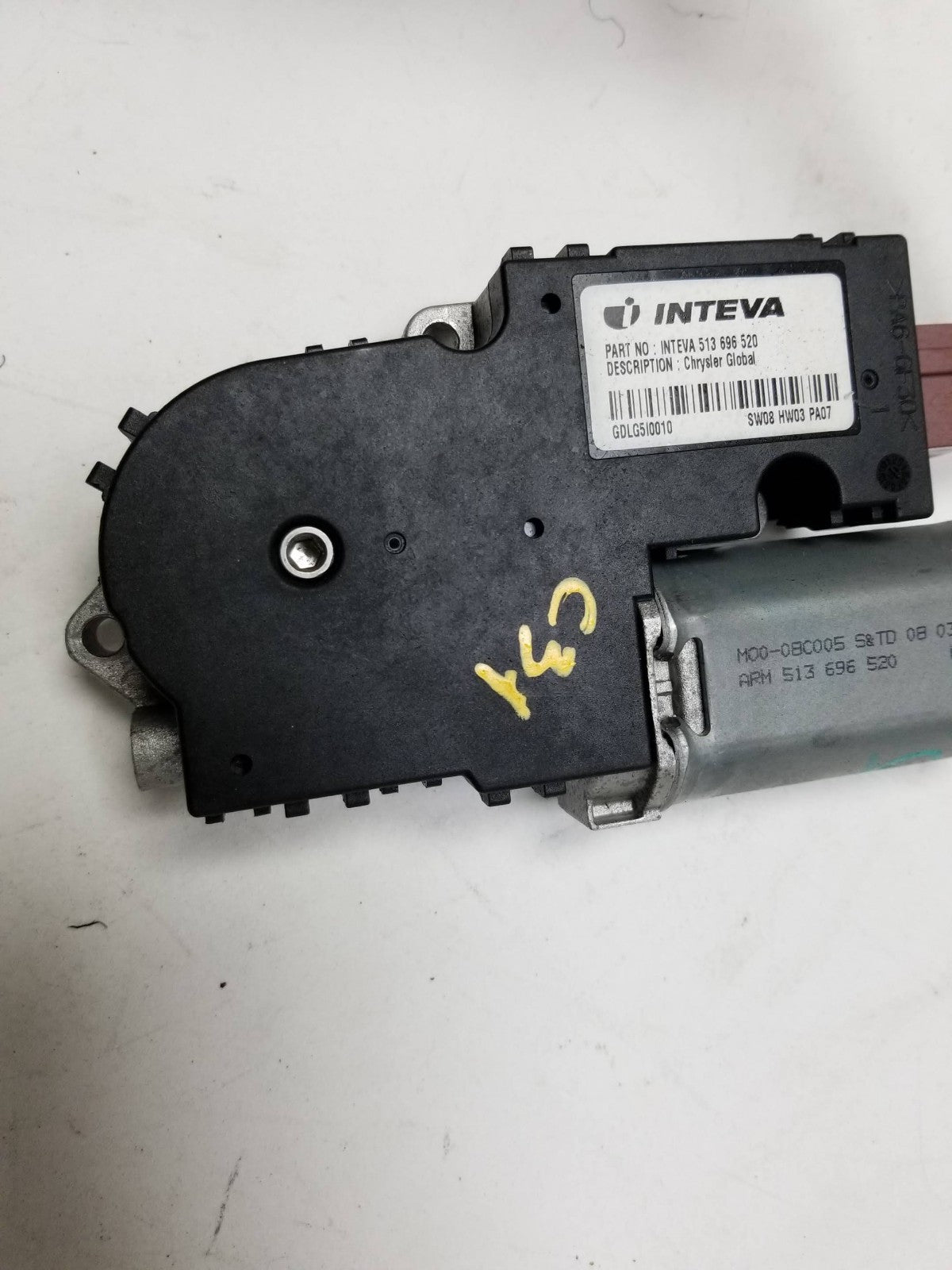 2012 Jeep Grand Cherokee Sun Roof Sunroof Motor OEM