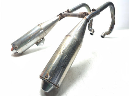 1991 Kawasaki Vulcan 500 En500 Exhaust Muffler Left & Right OEM