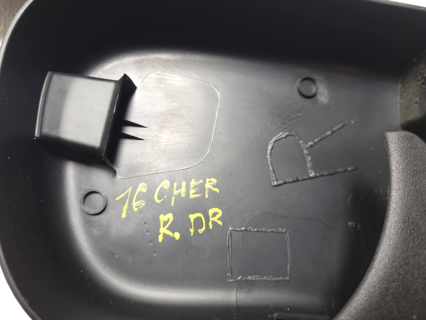 2016 Jeep Cherokee Rear Seat Trim Cover Belt Buckle Guide Sleeve OEM