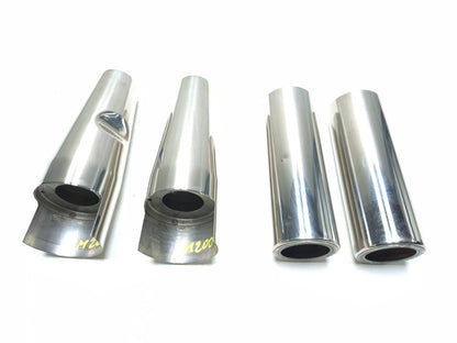 2013 Suzuki Vl800 Boulevard C50 Front Fork Tube Cover Lower & Upper 4 Pcs OEM