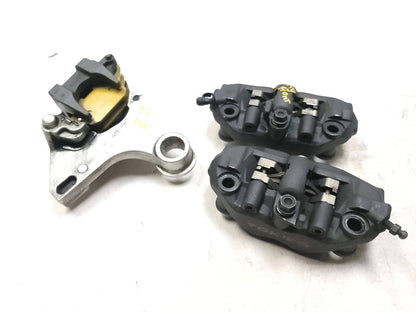 04 05 Honda Cbr 1000rr Brake Caliper Front & Rear 3pcs OEM 12k Miles