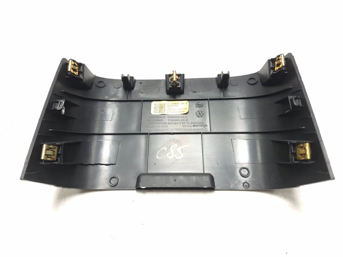 2022 Tesla Model 3 Center Console Lower Trim Cover OEM