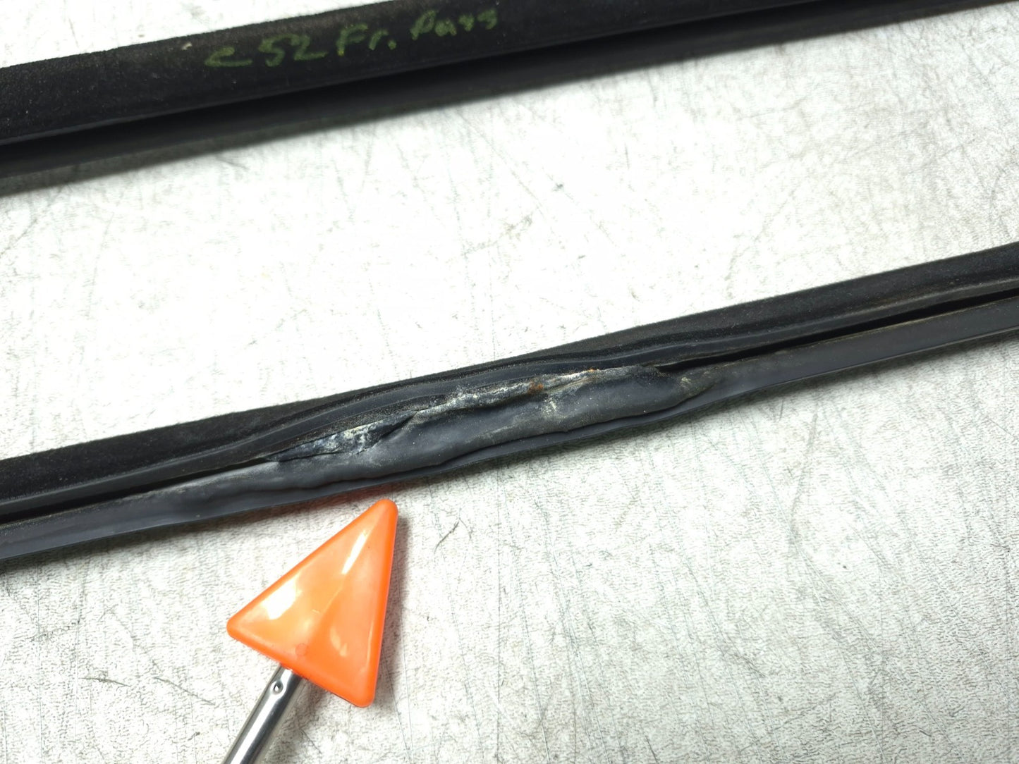 2008 BMW X6 E71 Door Window Belt Strip Molding Front & Rear 4pcs OEM