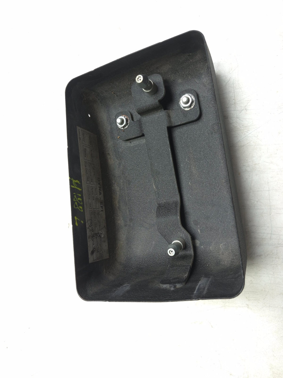 2008 Harley-davidson Dyna Fat Bob Fxdf Left Side Cover Panel Black  OEM