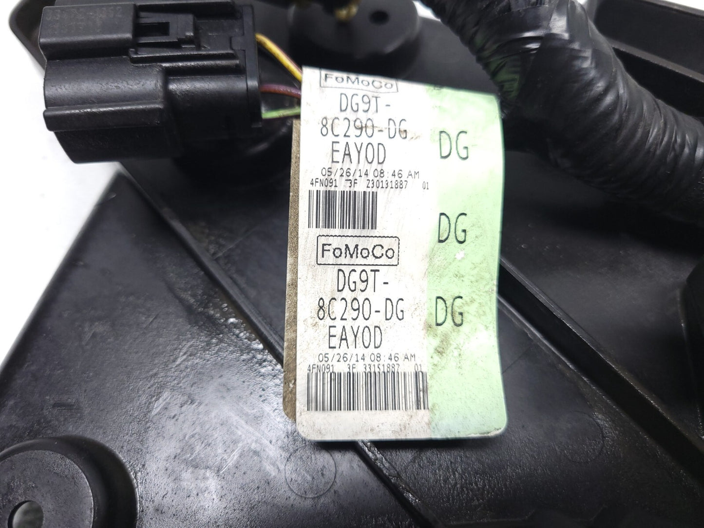 2014 Ford Fusion Radiator Cooling Fan Motor Assy OEM