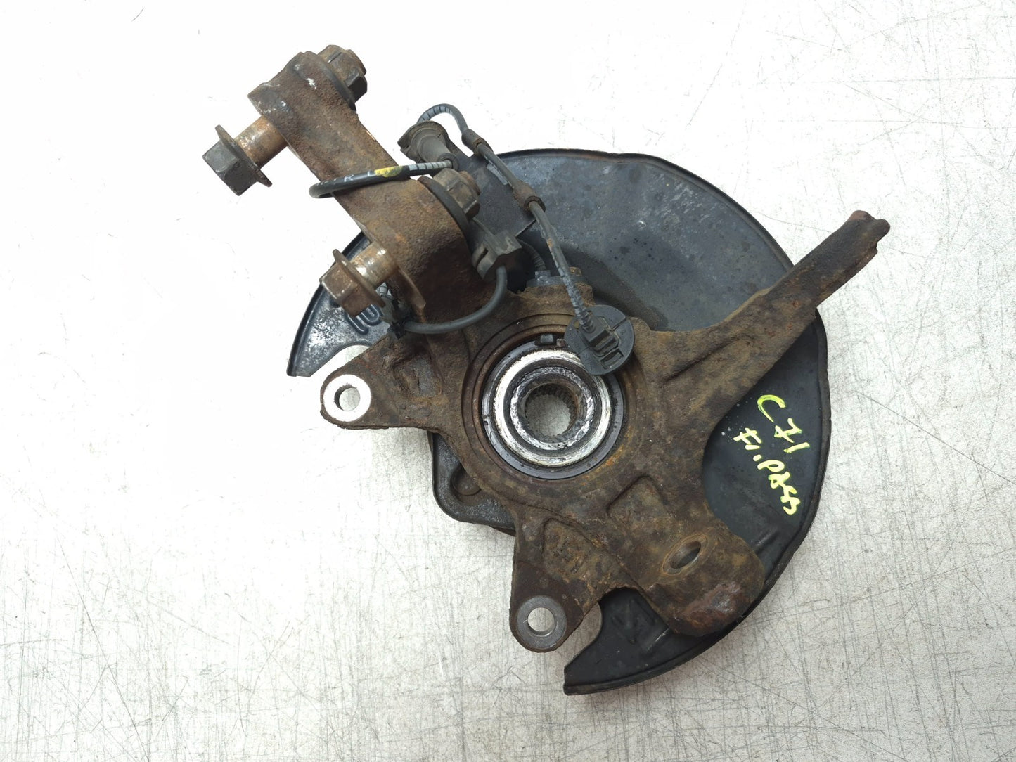 2012 Honda Cr-z Front Spindle Knuckle Wheel Hub Passenger Side Right OEM