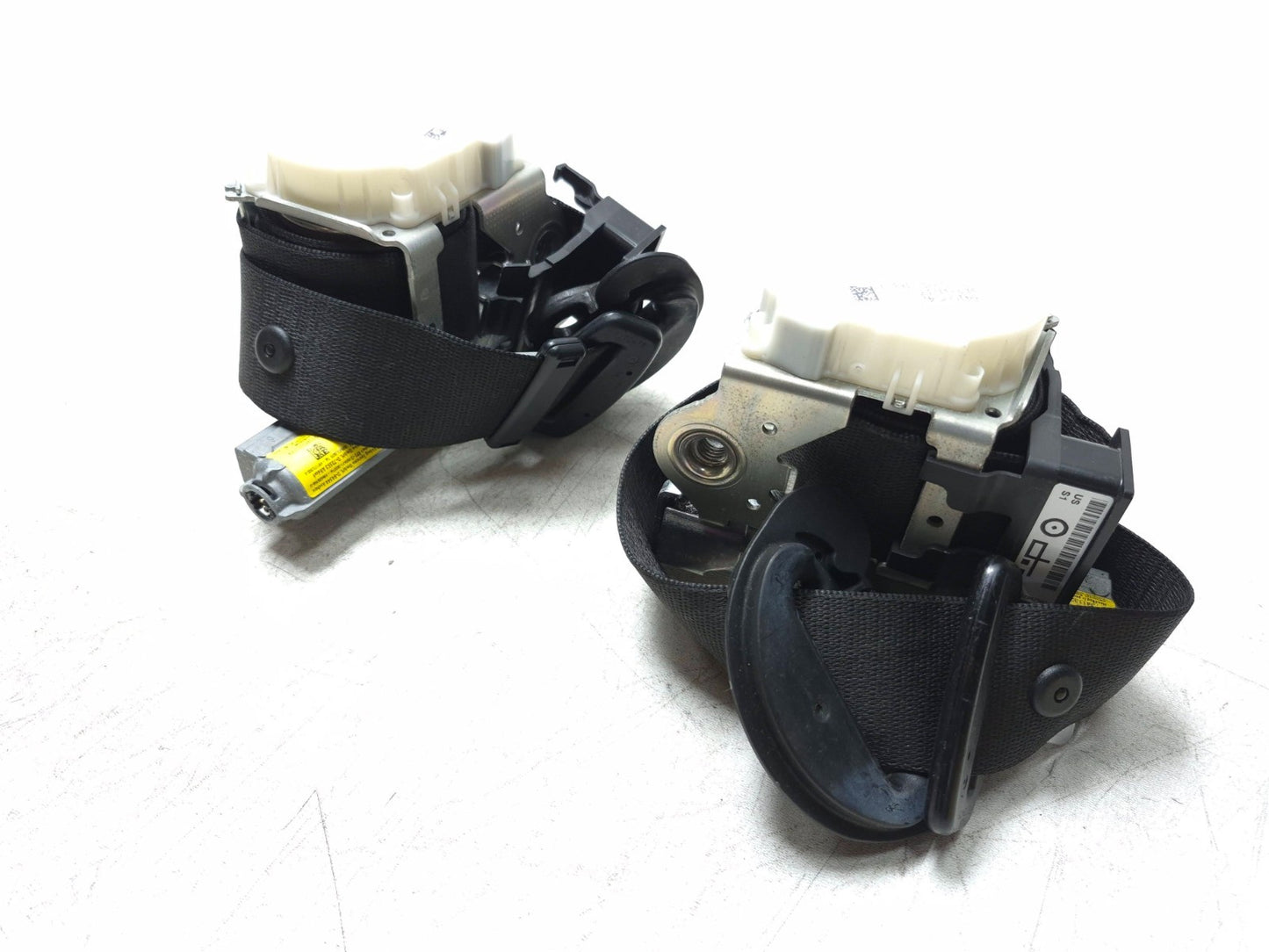 2013 BMW 328i F30 Front Seat Belt Retractor Left & Right Pair OEM
