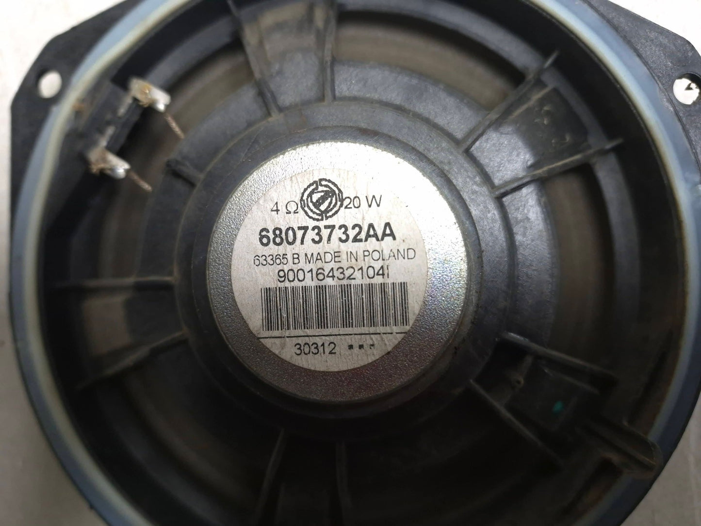 2013 Fiat 500 Turbo Door Audio Speaker OEM