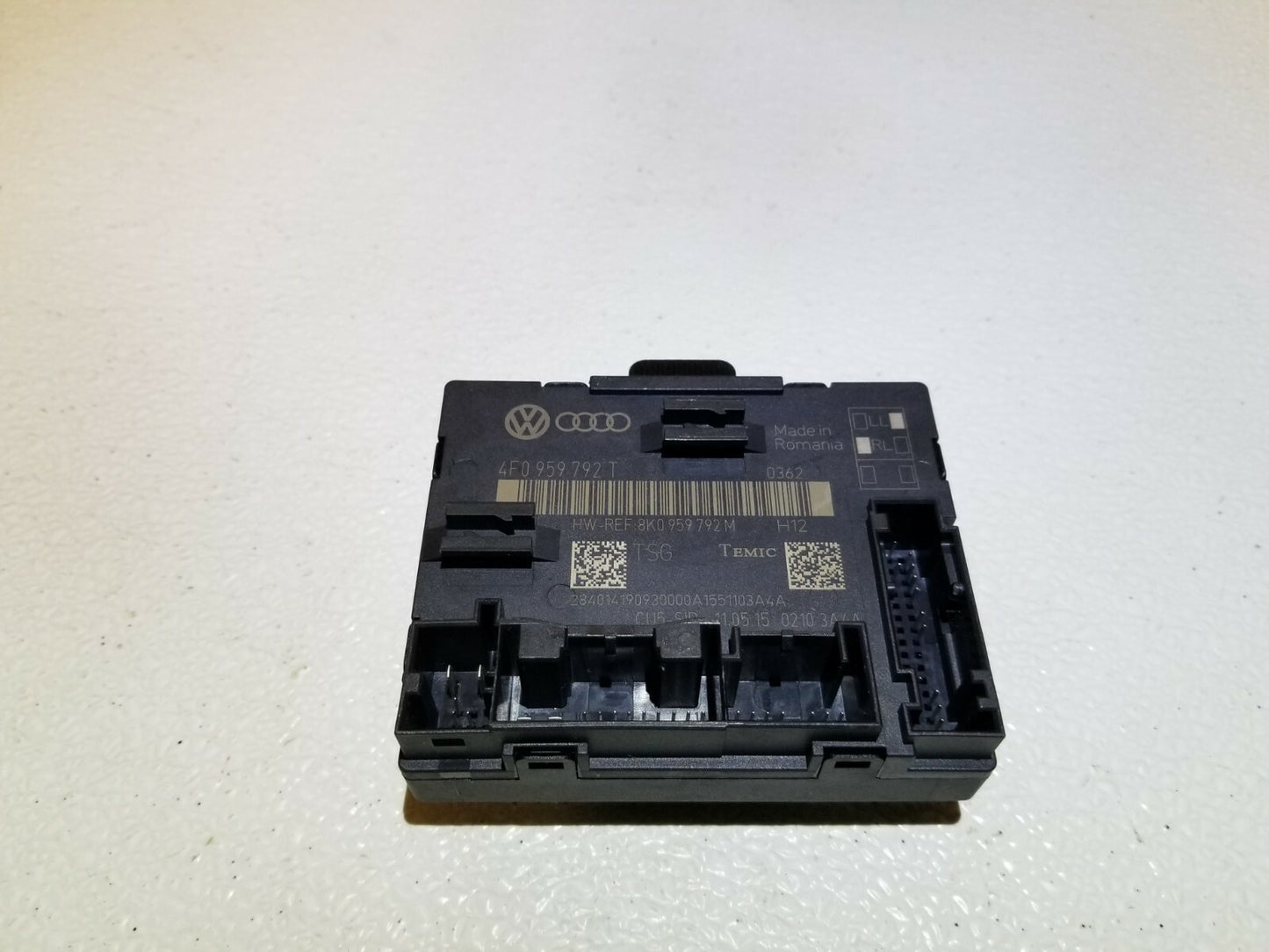 11 12 13 14 15  Audi Q7 Front Right Pass Door Control Module OEM 87k Miles