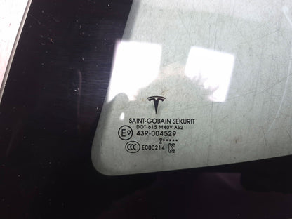 2019 Tesla Model 3 Rear Quarter Window Glass Left Driver Side OEM