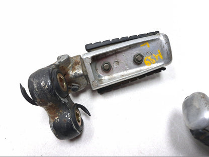 1996 Yamaha Virago Xv750 Rear & Front Footrest 4 Pcs OEM