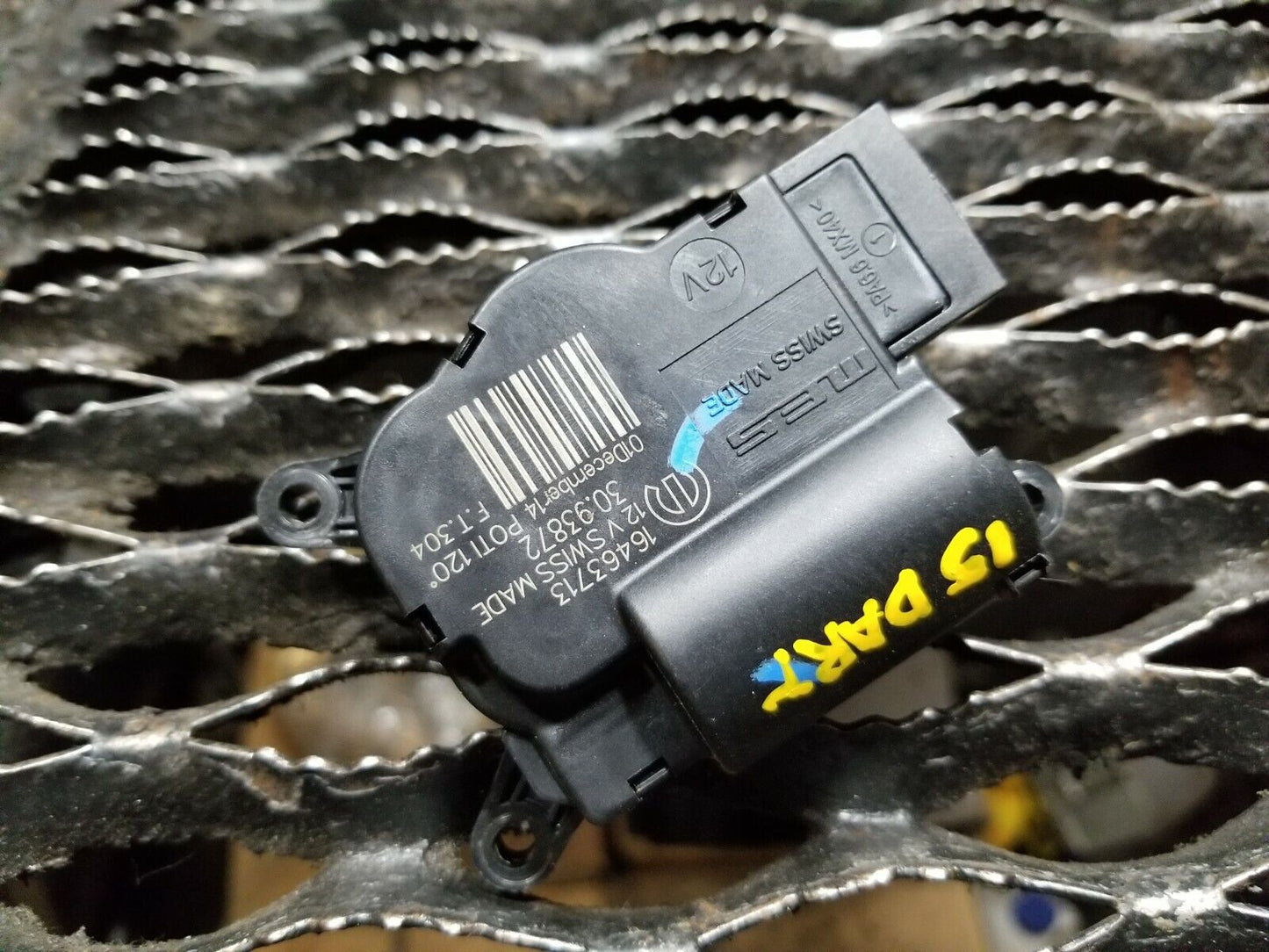 13 14 15 16  Dodge Dart AC A/c Heater Flap Motor Actuator OEM 76k Miles