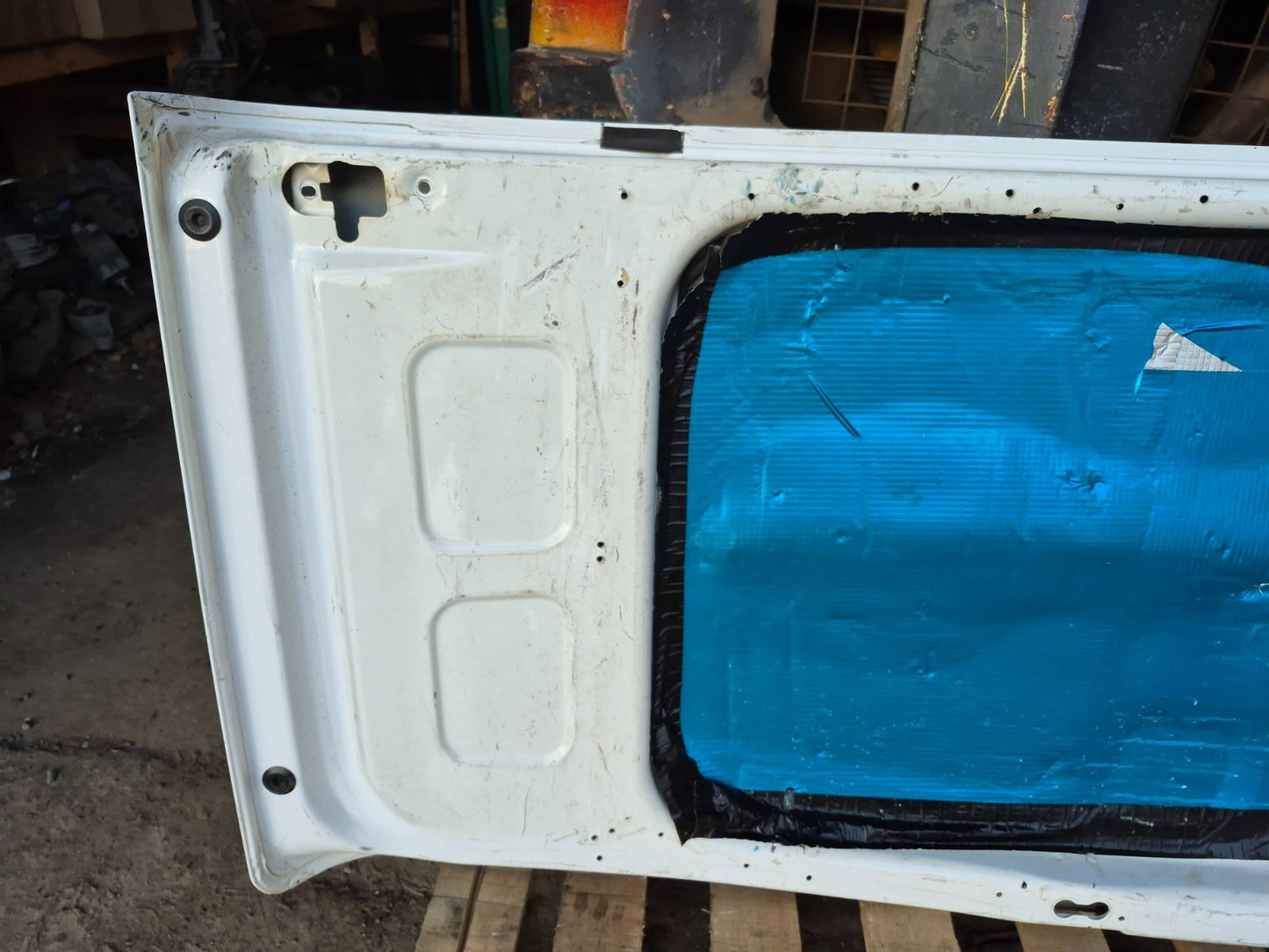 2013 Ford Transit Connect Rear Cargo Door Panel Shell Passenger Side Right OEM