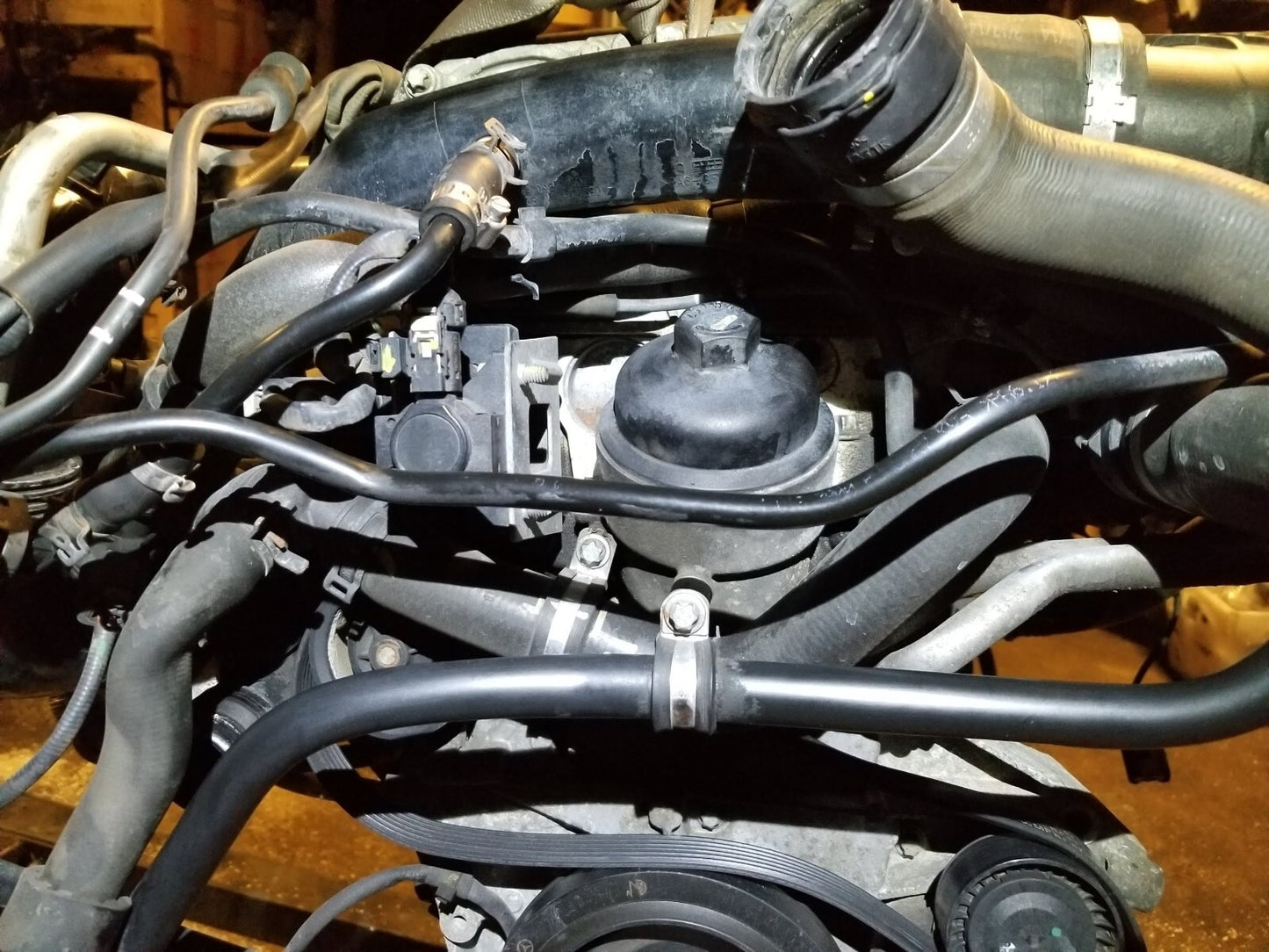 2015 Mercedes C300 Engine C-class 4matic AWD W/turbo M274 W205 Oem. **damage**