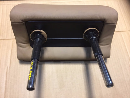 02 03 04 05 BMW 745i E65 Rear Right Passenger Side Headrest Leather OEM