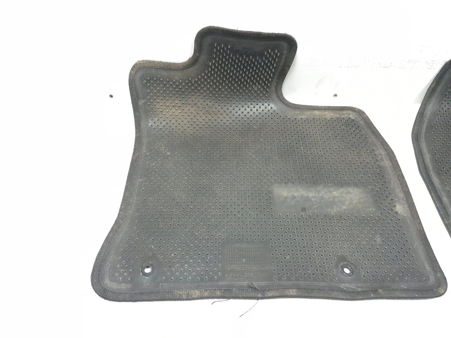 2010 Lexus Hs250h Black Carpet Floor Mat OEM Pt926-75004