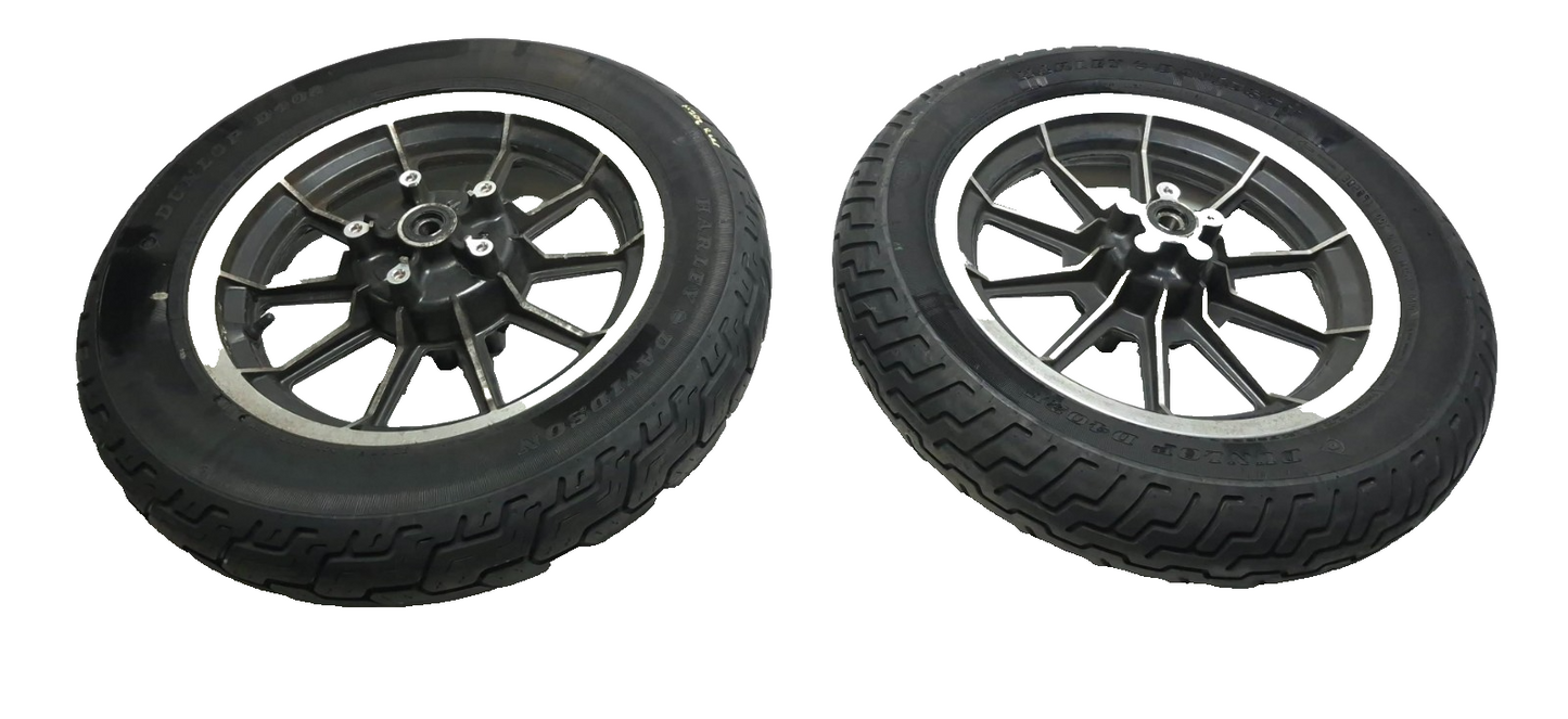 1987 - 1999 Harley-davidson Electra Glide Flhtc Wheel Rim W/ Tire Front & Rear