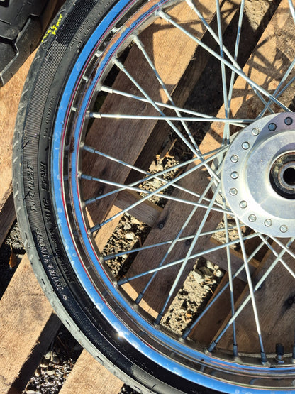 2004 Harley-davidson Sportster Xl883 Wheel Rim & Tire Front & Rear *straight*