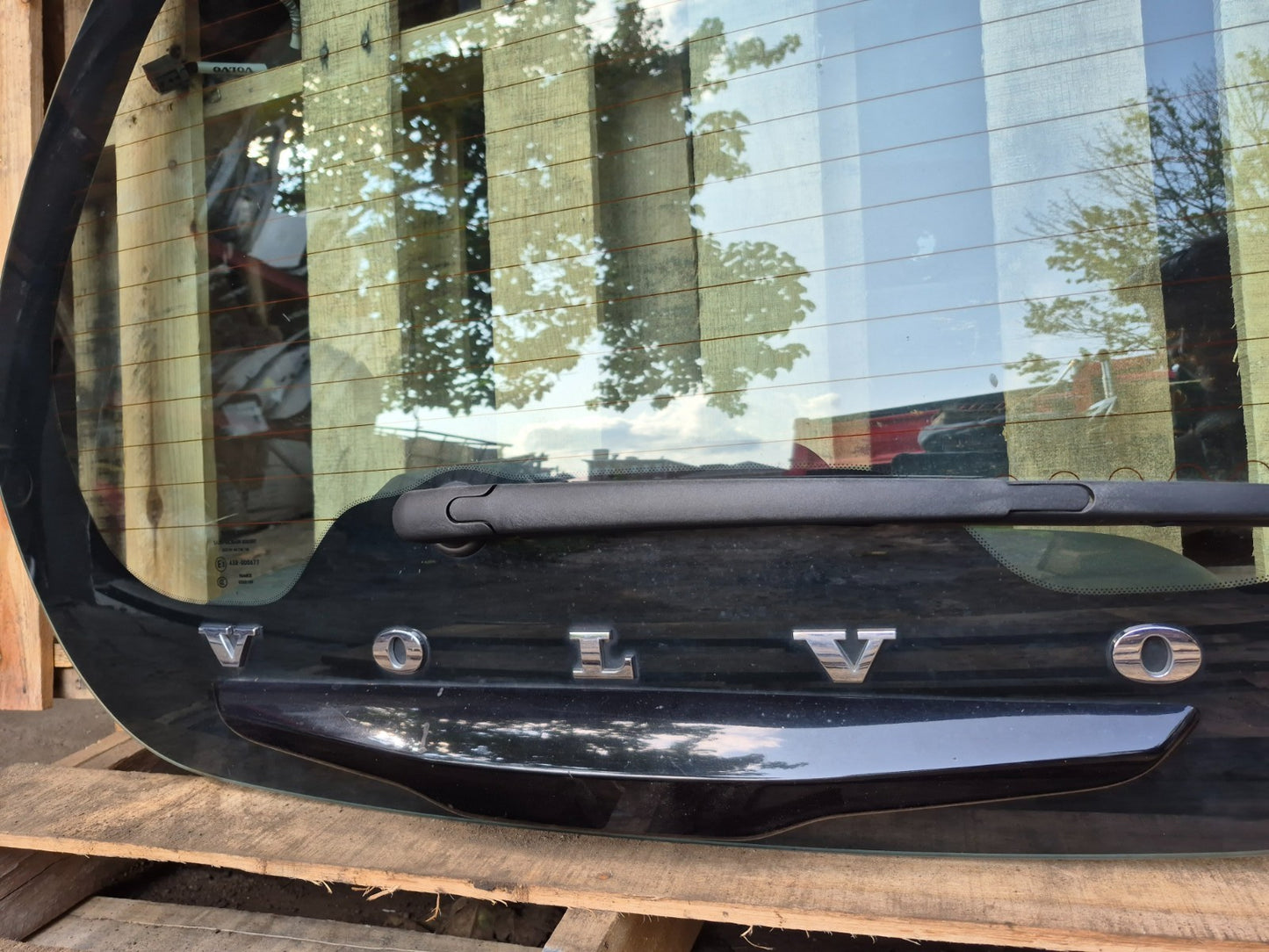 2012 Volvo C30 Rear Back Window Glass OEM