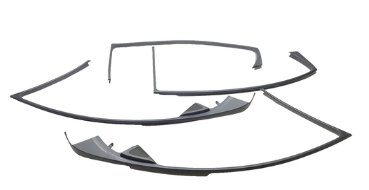 09 - 12 Hyundai Genesis Door Frame Inner Cover Trim 4pcs OEM Sedan