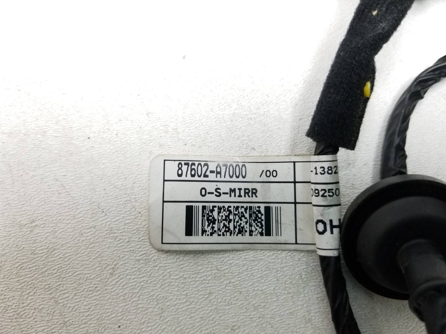 2014 Kia Forte Mirror Lead Wire Left & Right Pair OEM