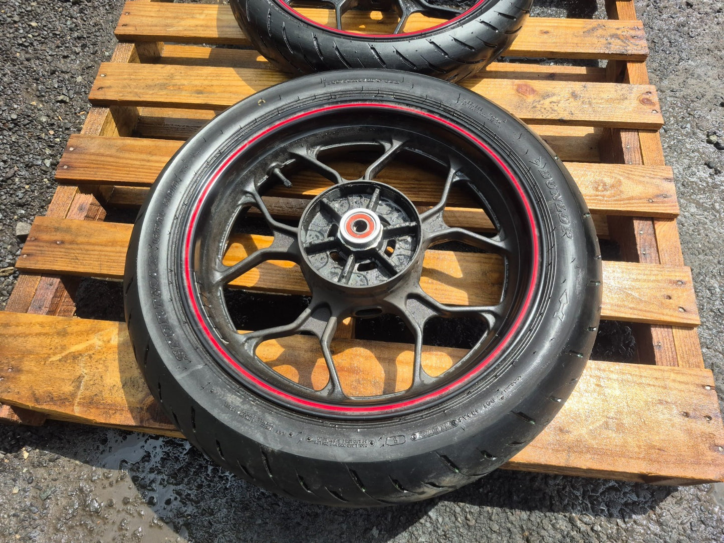 2016 Yamaha R3 Yzfr3 Wheel Rim W/tire Front & Rear Pair OEM