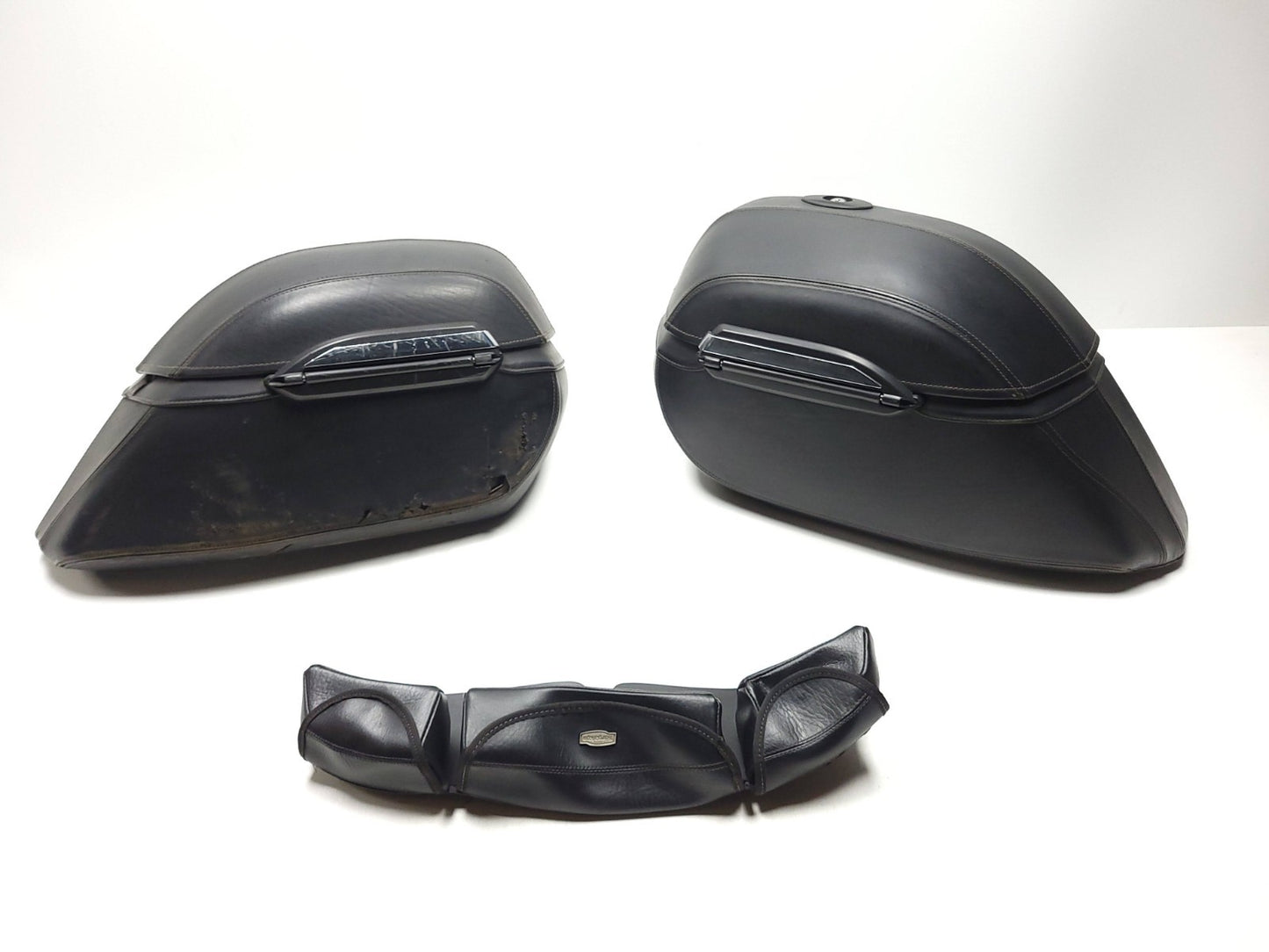 2007 Yamaha Xvs 1300 V-star Rear Left & Right Luggage Case OEM