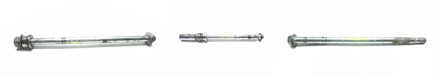 2017 Ktm 390 Duke Wheel Axle Front & Rear & Swingarm Bolt 3 Pcs OEM