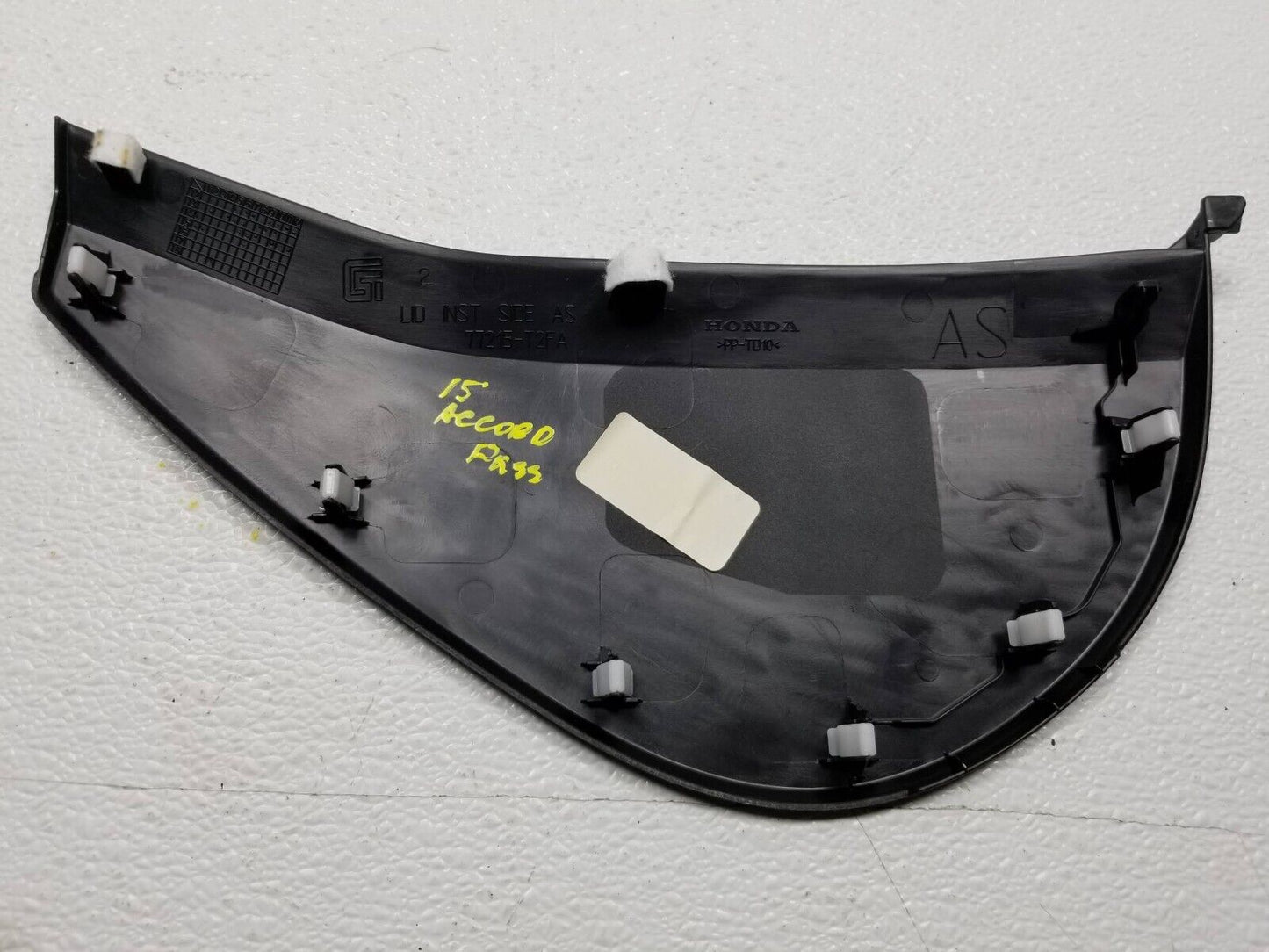 13 14 15 Honda Accord Dash End Cap Cover Right Passr Side OEM 54k Miles