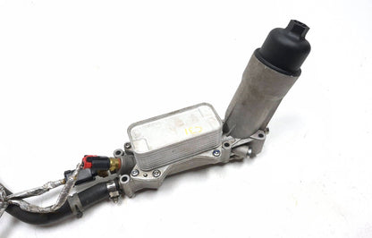 2012 Jeep Grand Cherokee Engine Oil Cooler W/ Oil Filter Housing 3.6l OEM