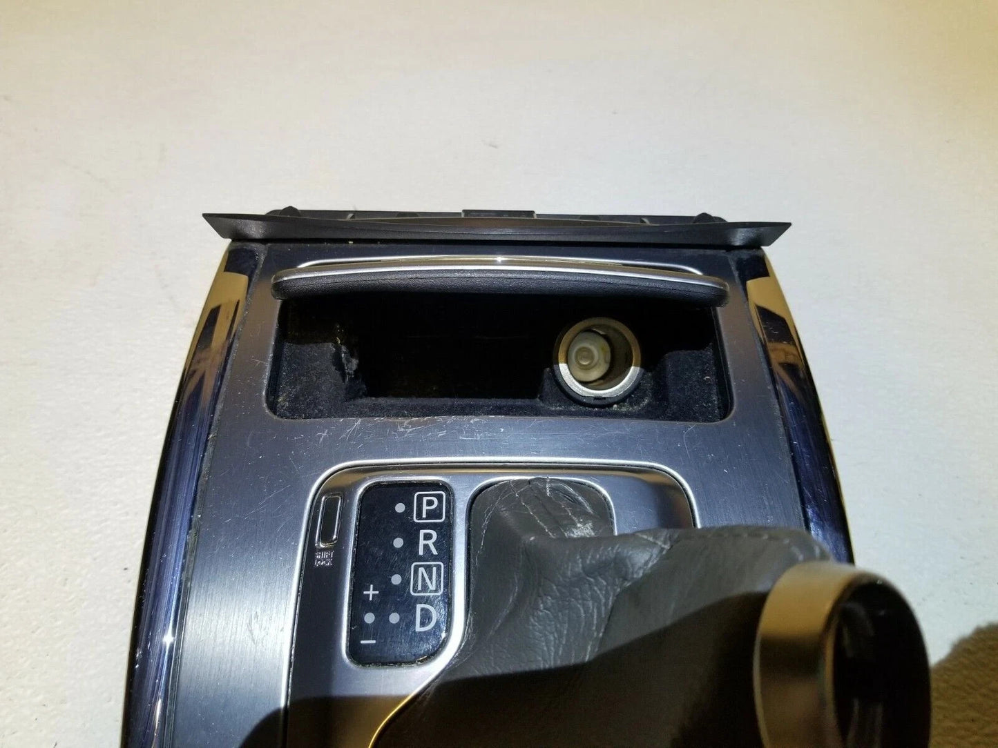 2011 Infiniti G37 Gear Shift Lever Trim Cover Bezel OEM
