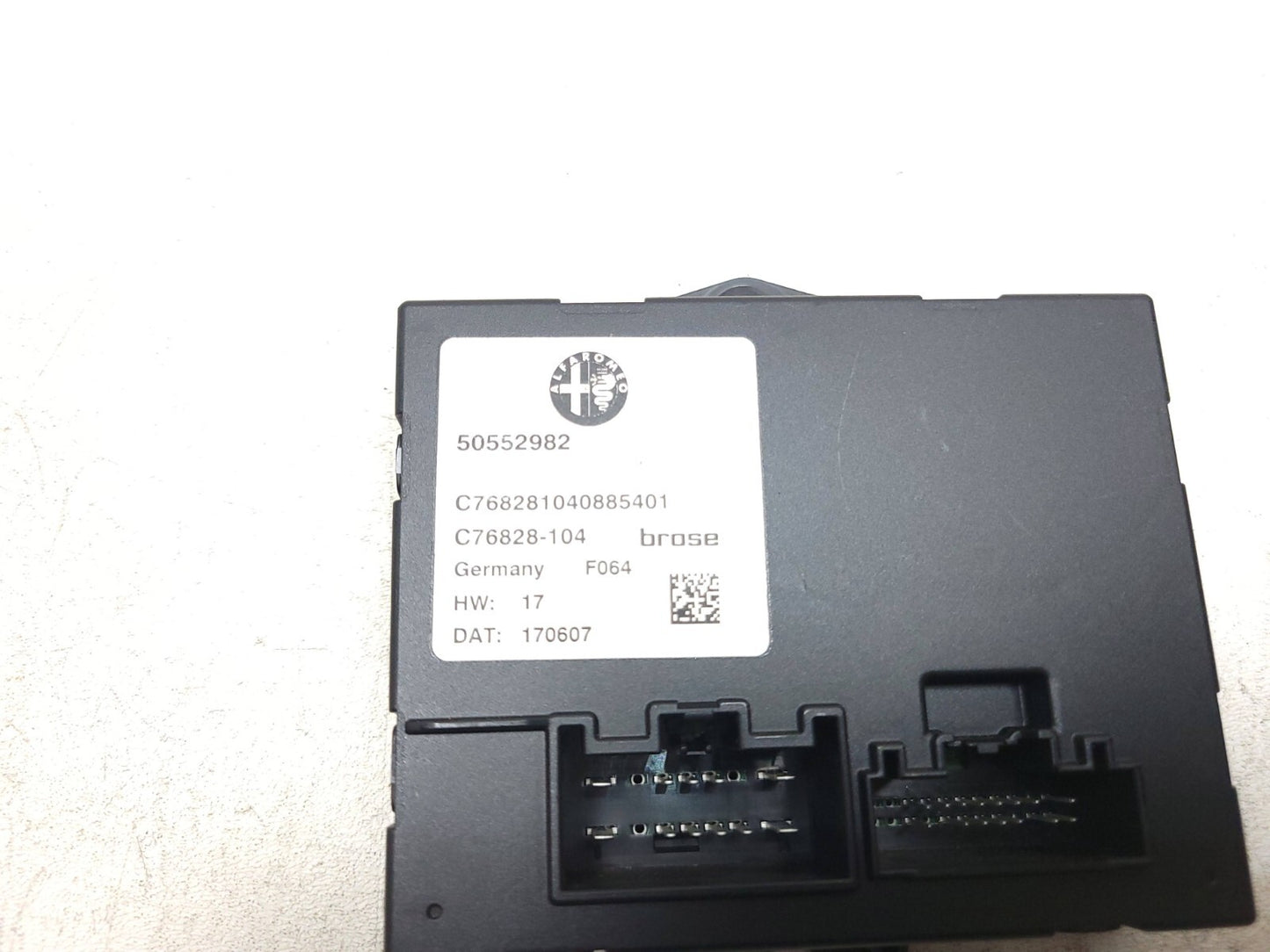 2017-2023 Alfa Romeo Stelvio Bcm Body Control Module OEM