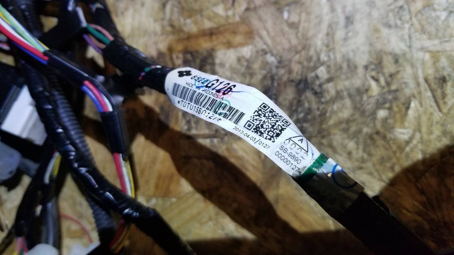 2013 Mitsubishi Lancer Dash Dashboard Wire Harness OEM