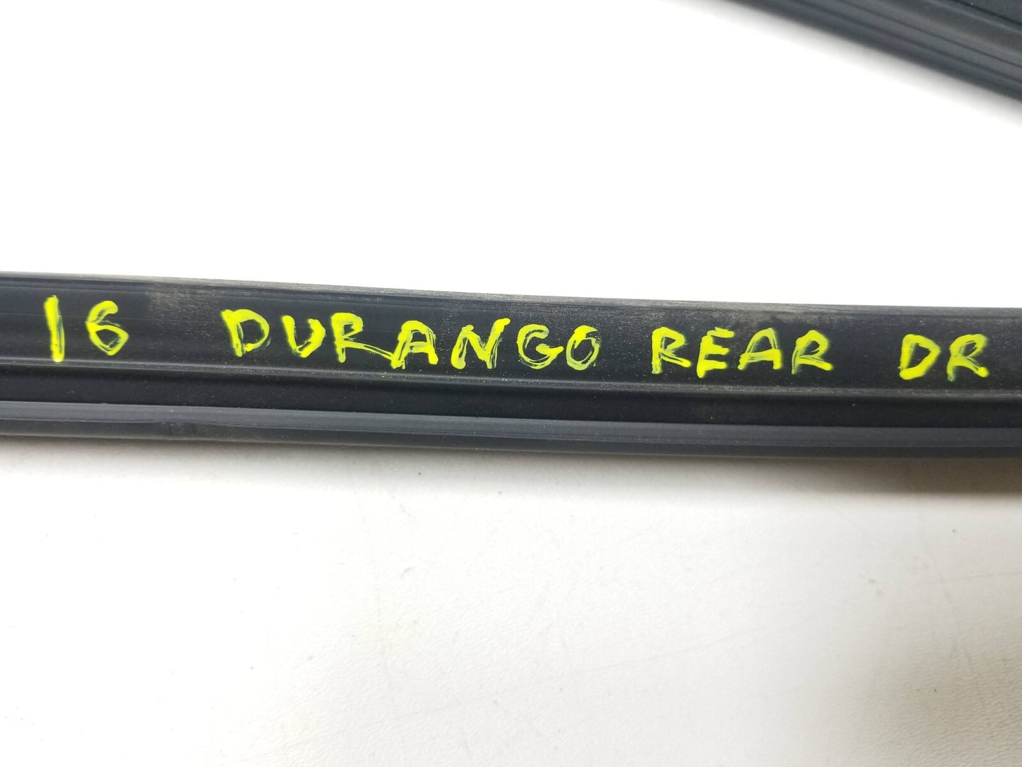 2016 Dodge Durango Rear Door Window Belt Seal Driver Side Left OEM
