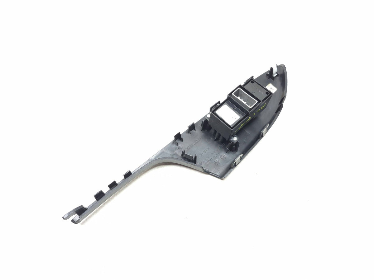 2017 Honda Accord Rear Door Window Switch W/ Trim Passenger Side OEM