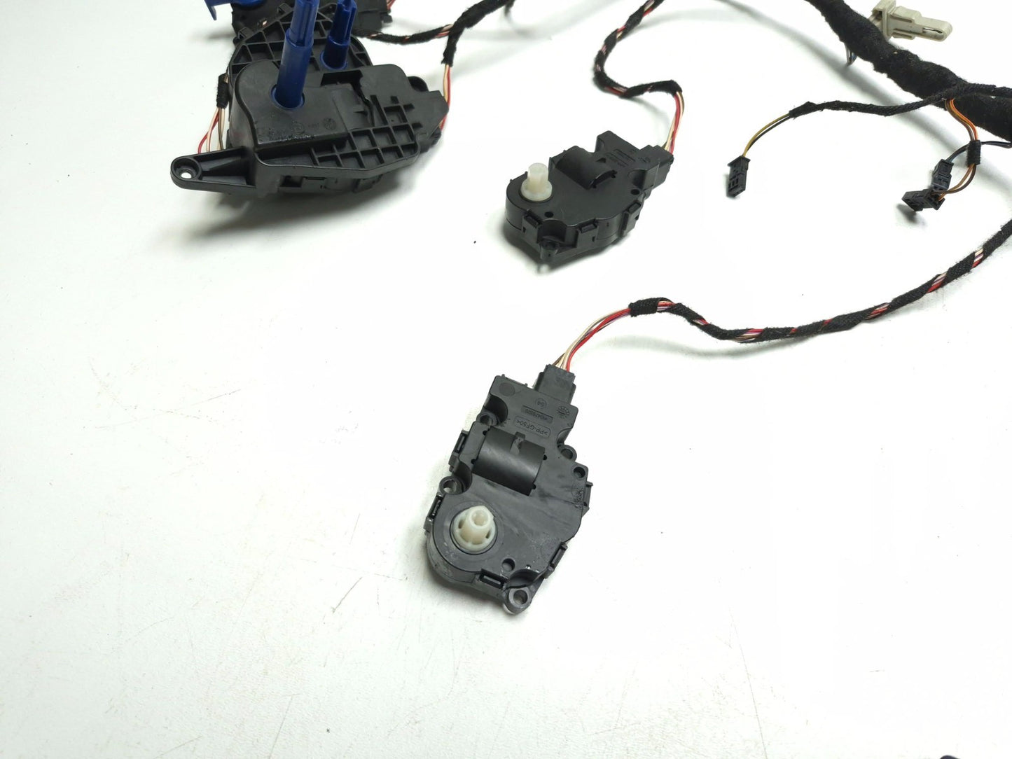 2011 BMW 750li HVAC A/c Heater Wiring Harness & Flap Motors Actuators OEM
