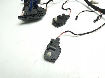 2011 BMW 750li HVAC A/c Heater Wiring Harness & Flap Motors Actuators OEM