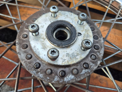 1997 Harley Sportster Xl883  Xl 883 Rear & Front Wheel W/ Tire Pair 16" 19" OEM