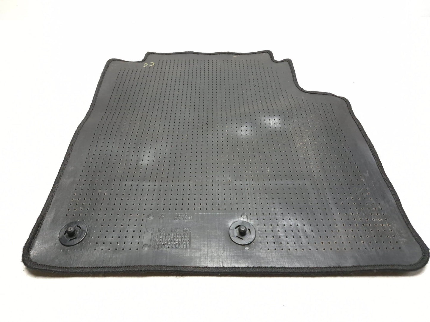 2016 Dodge Grand Caravan Se Floor Mat Liner Rear Left & Right Side 3 Pcs OEM