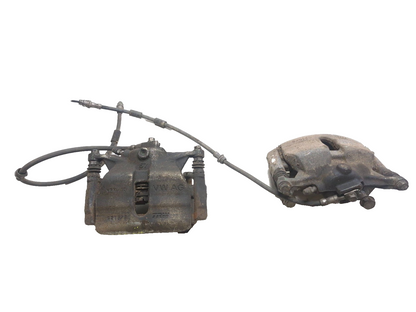 2015 Volkswagen Golf Tsi Brake Caliper Front Left & Right Pair OEM