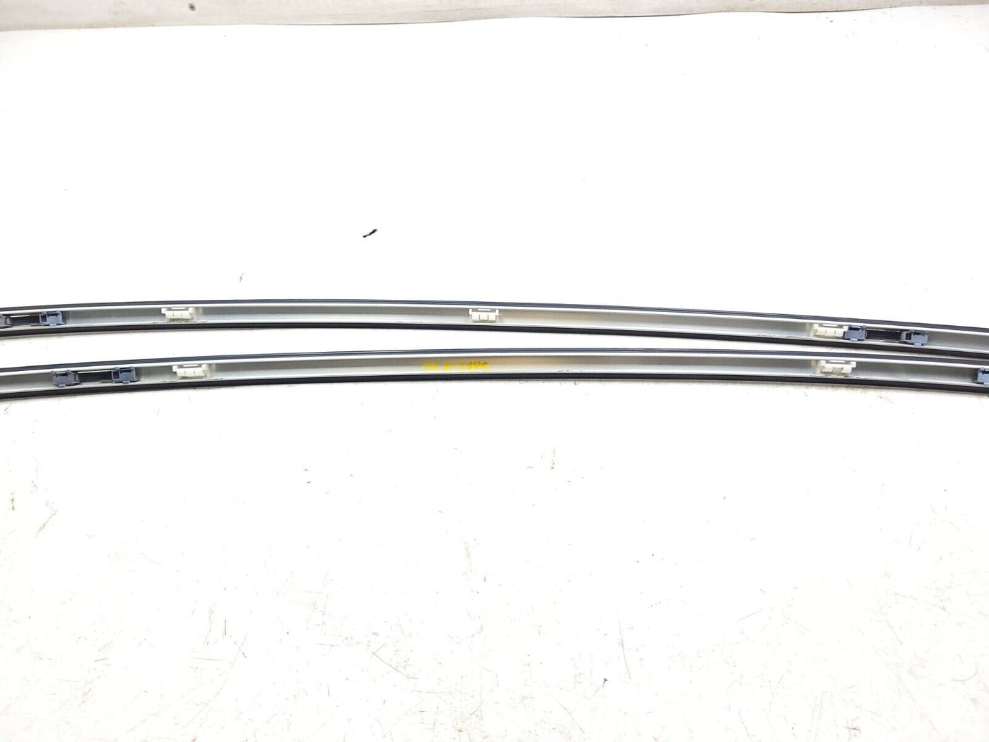 02 - 08 Jaguar X-type Roof Trim Chrome Molding 2pcs OEM 86k