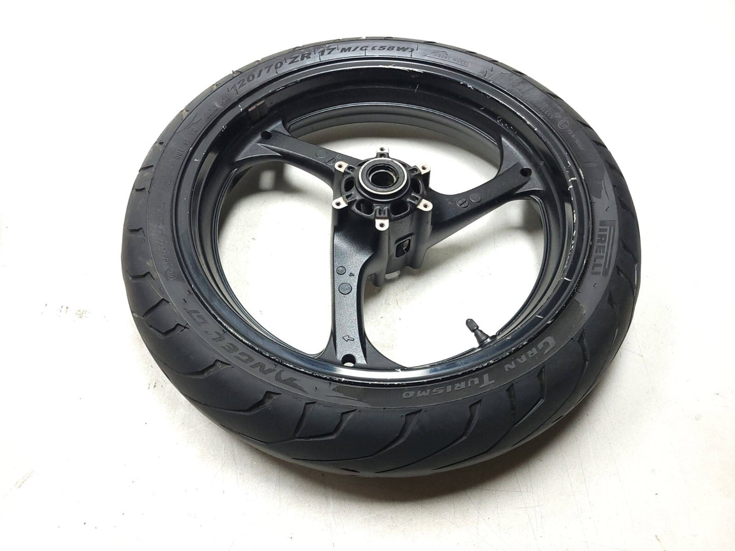 2004 - 2007 Honda Cbr1000rr Wheel Rim W/ Tire Front & Rear *straight* OEM